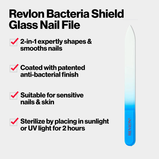 Bacteria Shield Glass Nail File